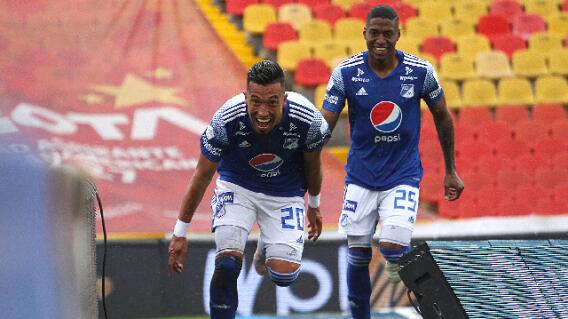 Millonarios contra Junior por la liga colombiana Millonarios contra Junior por la liga colombiana