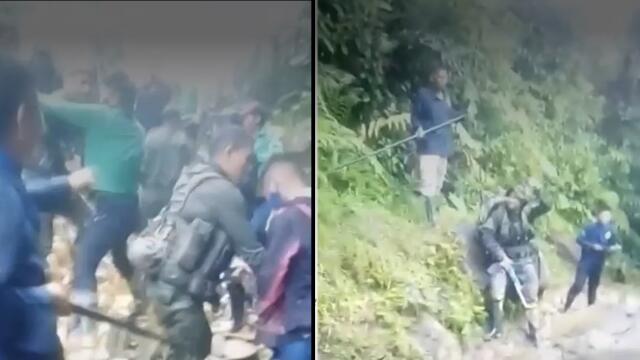 Guardia indígena por secuestro de 9 militares en Chocó Guardia indígena por secuestro de 9 militares en Chocó