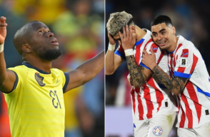 Ecuador vs. Paraguay, por la fecha 9 de las Eliminatorias Sudamericana.