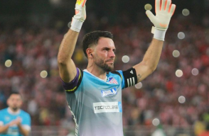 Sebastián Viera recibió un sentido homenaje por parte del Junior y toda la gente de Barranquilla.