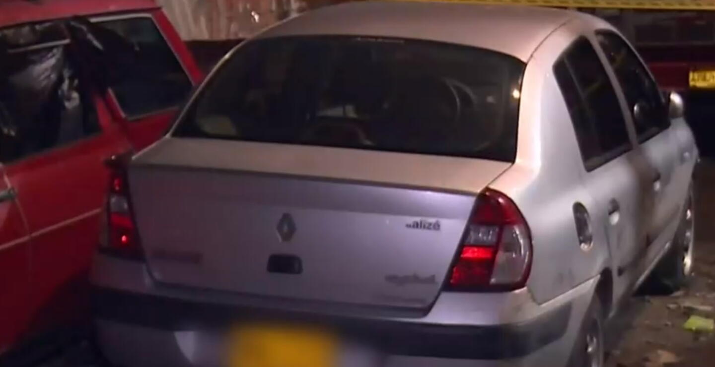 Carro sospechoso en Bogotá 