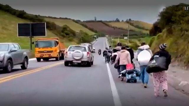 Caminantes venezolanos en varios países le callan la boca al gobierno de Maduro Caminantes venezolanos en varios países le callan la boca al gobierno de Maduro