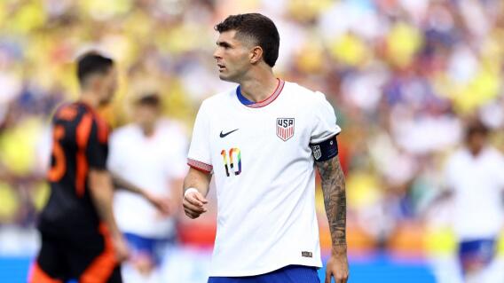 Christian Pulisic es la gran figura de Estados Unidos para la Copa América. Christian Pulisic es la gran figura de Estados Unidos para la Copa América.
