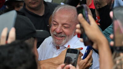 Presidente brasileño, Luiz Inácio Lula da Silva. 