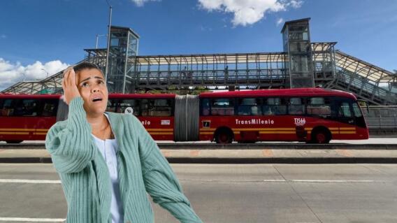 Cierre de estación de Transmilenio Cierre de estación de Transmilenio