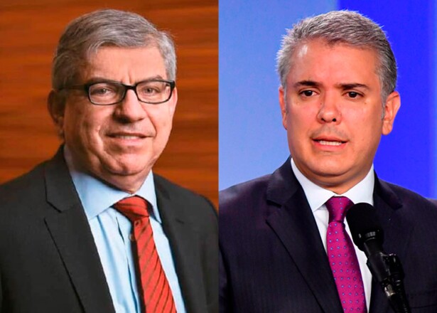 César Gaviria e Iván Duque