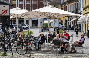 364513_Vuelta a la normalidad en Codogno, Italia / Foto: AFP