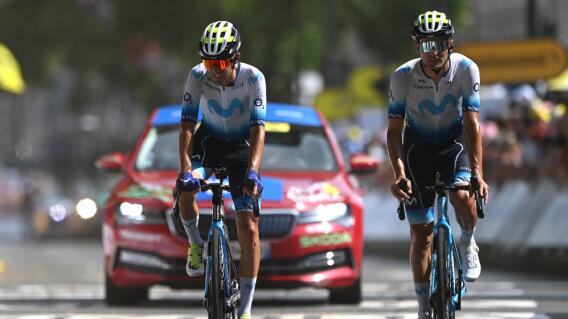 Corredores del Movistar Team en el Tour de Francia 2023 Corredores del Movistar Team en el Tour de Francia 2023