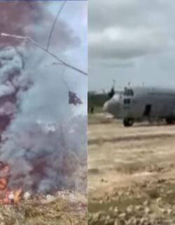 Soldado sobreviviente entrega testimonio del accidente aéreo en Putumayo: "Se escuchó un ruido raro"