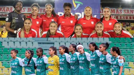 Santa Fe y Cali se enfrentan este miércoles por la ida de la final de la Liga Femenina 2026.