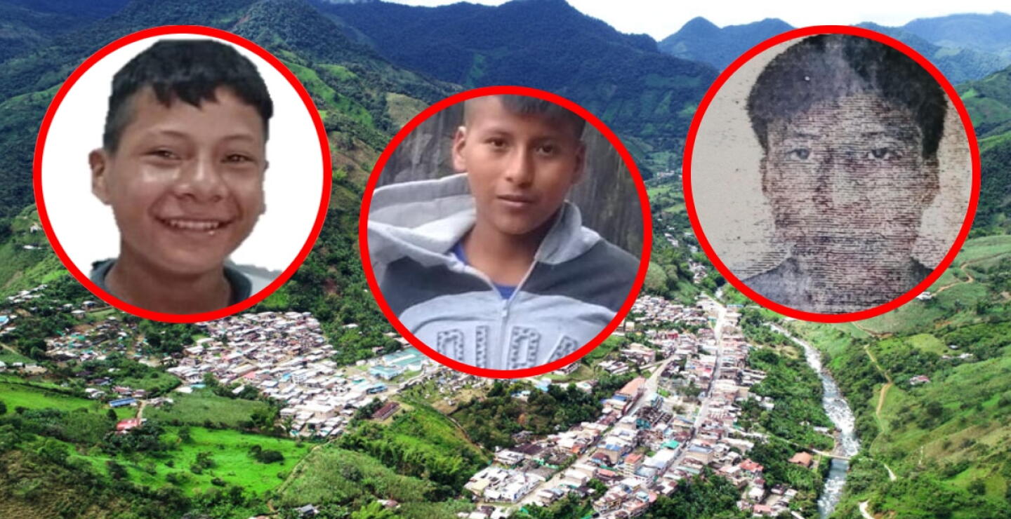 Identifican a los cuatro menores indígenas awá desaparecidos en Ricaurte, Nariño