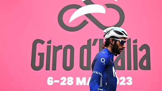 Fernando Gaviria, ciclista colombiano, en el Giro de Italia. Fernando Gaviria, ciclista colombiano, en el Giro de Italia.
