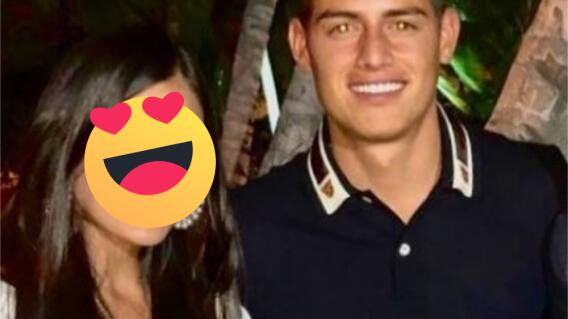 13557_La Kalle - Tata Becerra con James Rodríguez - Foto referencia Instagram 13557_La Kalle - Tata Becerra con James Rodríguez - Foto referencia Instagram