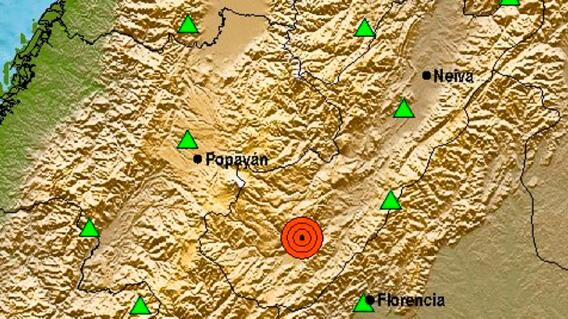 Temblor en Huila 