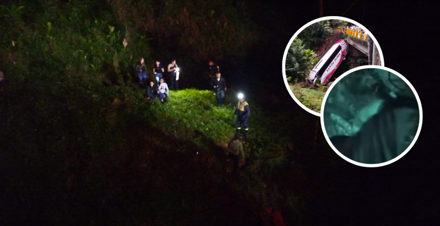 Videos del angustioso momento de accidente en vía Medellín-Bogotá: bebé de 7 meses está herida