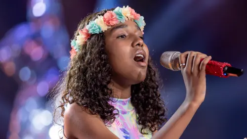Silvana Arroyo sorprende a los Entrenadores con su "hipo" al cantar