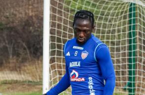 Yimmi Chará volvería frente a Jaguares este viernes en la Liga I-2024 del fútbol colombiano.