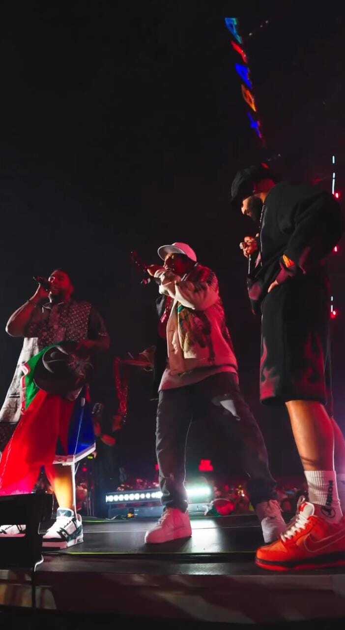 Reencuentro de Tego Calderón y Don Omar en concierto