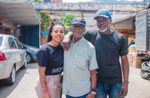 Reencuentro familiar después de 13 años 