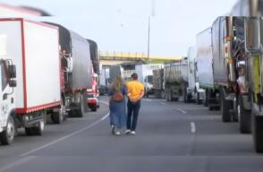 Siga en tiempo real los bloqueos del paro de camioneros en Bogotá con esta app