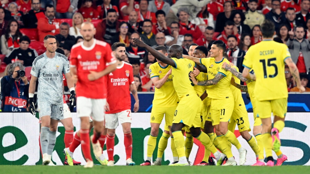 Inter consigue importante victoria ante el Benfica en los cuartos de la  Champions League - BluRadio