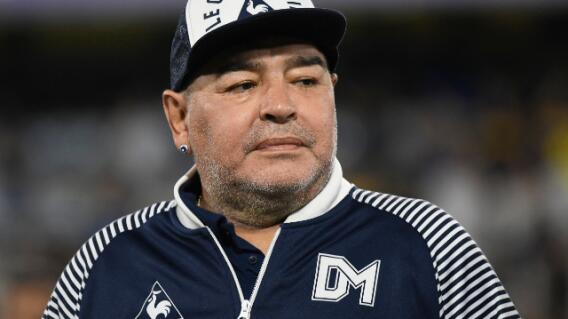 337992_Diego Maradona con Gimnasio y Esgrima de La Plata 337992_Diego Maradona con Gimnasio y Esgrima de La Plata
