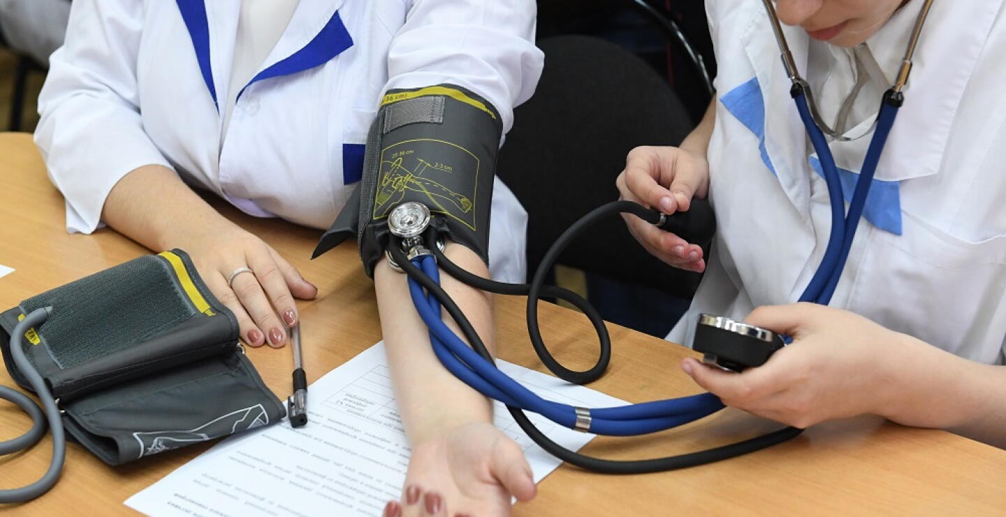 278025_Blu Radio. Estudiantes de medicina / Foto: AFP