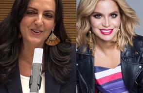 349986_BLU Radio// María Fernanda Cabal y Adriana Lucía. Foto: Twitter -BLU Radio