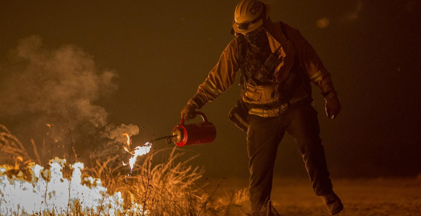 297243_BLU Radio. Incendios en EE.UU. // Foto: AFP