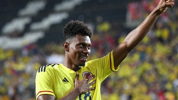 Mateo Casierra, jugador de la Selección Colombia de mayores. Mateo Casierra, jugador de la Selección Colombia de mayores.