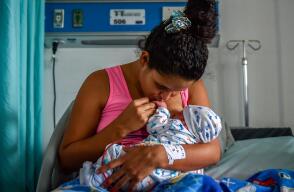 288477_Foto referencia: venezolanos en la frontera/AFP
