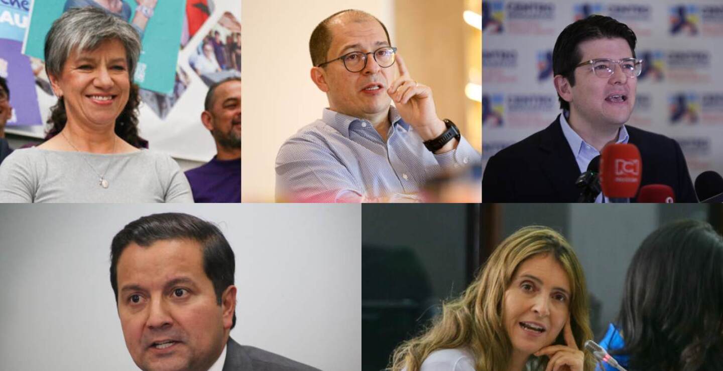 Segundo debate de líderes presidenciables en el Congreso de Asobancaria.