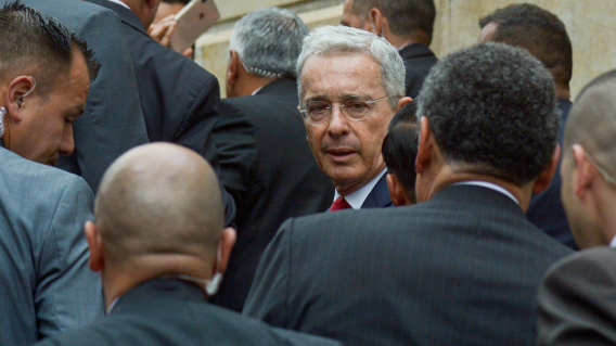 345419_Blu Radio. Álvaro Uribe / Foto: AFP
