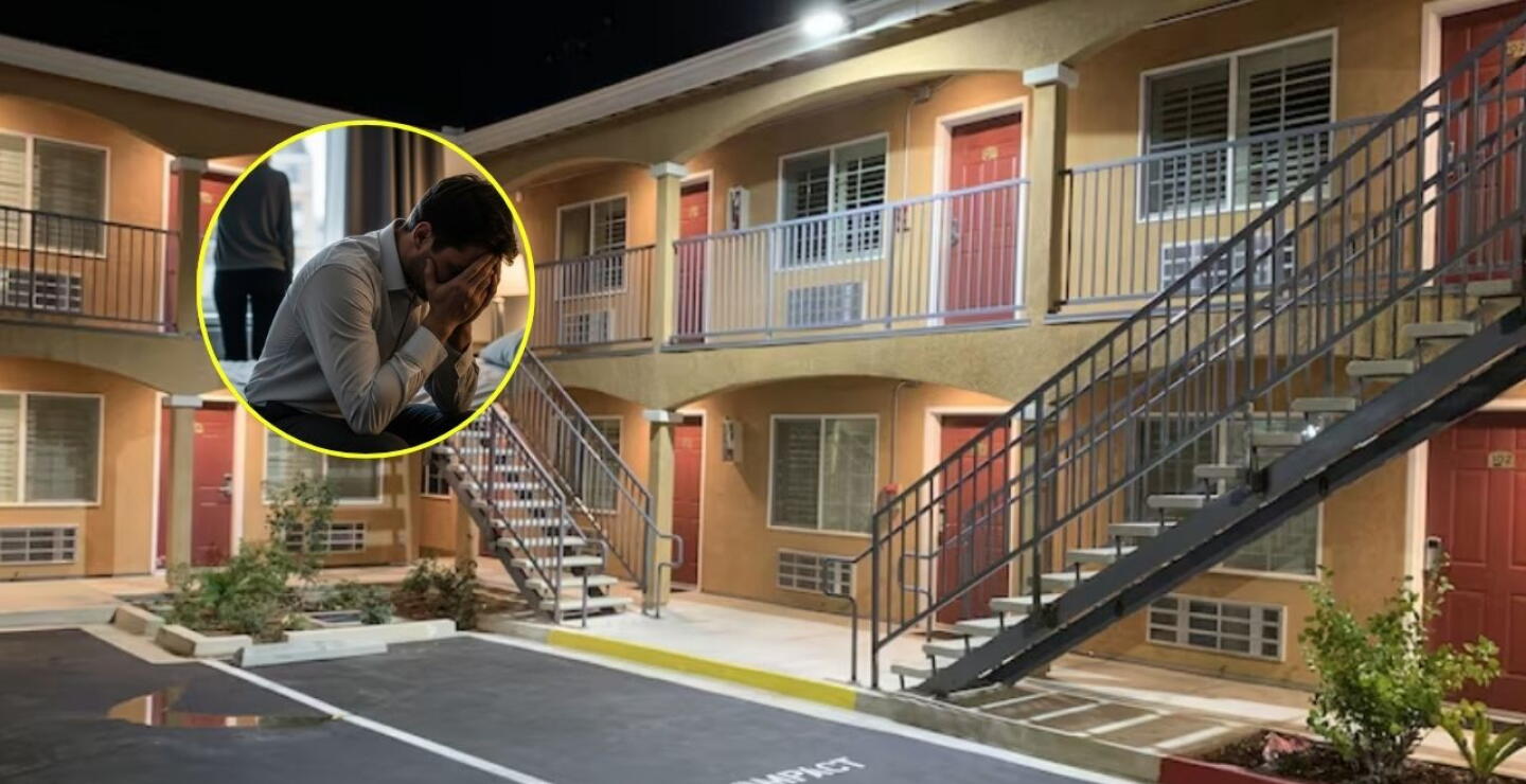 Mujer pilla a su novio saliendo del motel con su nuera