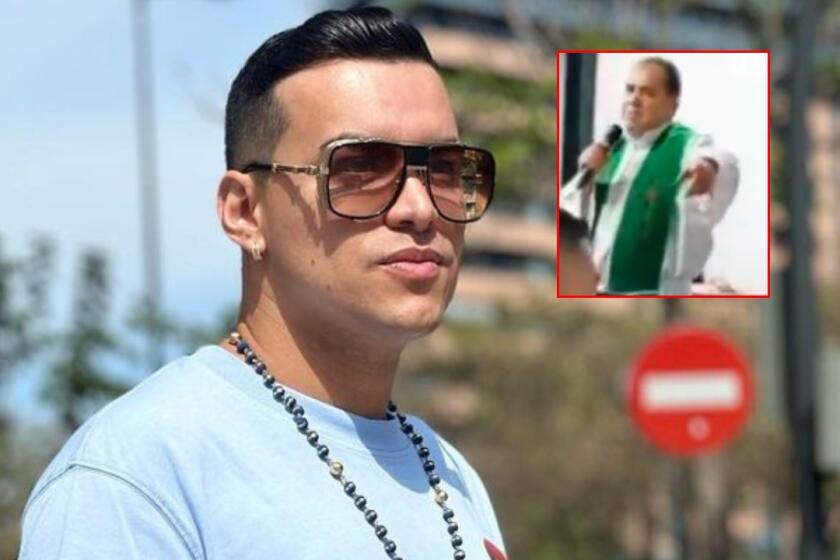 Sacerdote le rinde homenaje a Yeison Jiménez