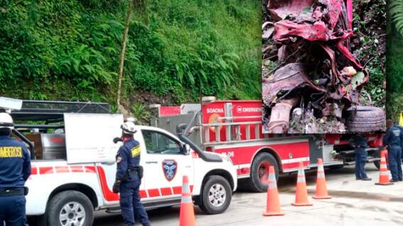 Localizan carro que cayó al salto del Tequendama con dos personas a bordo Localizan carro que cayó al salto del Tequendama con dos personas a bordo