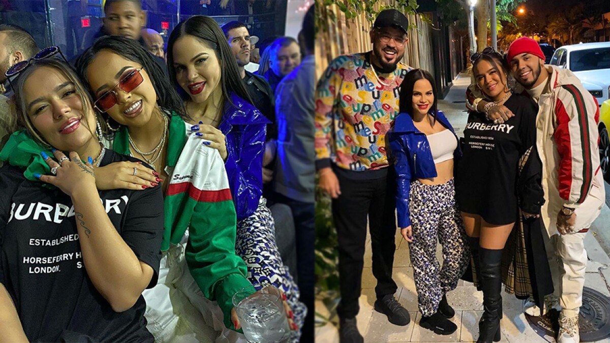 El Fieston De Karol G Anuel Aa Natti Natasha Becky G Y Bad Bunny En Miami Luego de la entrega de los premios latin american music awards, becky g, fue una de las artistas que mas canciones estreno, y hoy le toco nuevamente junto a prince royce y anuel aa, con la cancion bubalu, que estuvo bajo la produccion musical de dj luian y mambo kingz. el fieston de karol g anuel aa natti