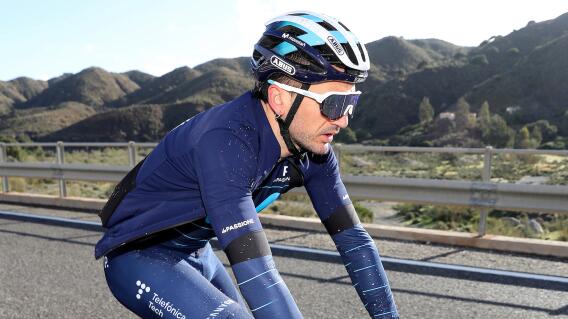 Gorka Izagirre, ciclista del Movistar Team. Gorka Izagirre, ciclista del Movistar Team.