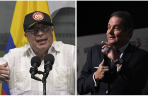 Gustavo Petro y Germán Vargas Lleras