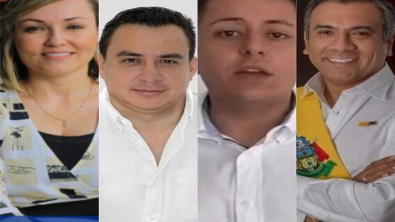 364680_Alcaldes del Socorro, Girón, Floridablanca y Barrancabermeja / Fotos: suministradas