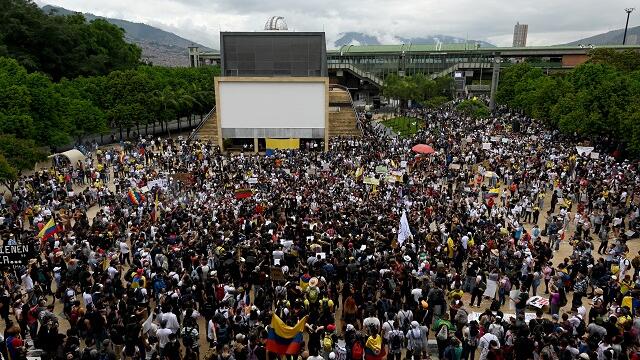 Paro nacional, marchas en Medellín Paro nacional, marchas en Medellín