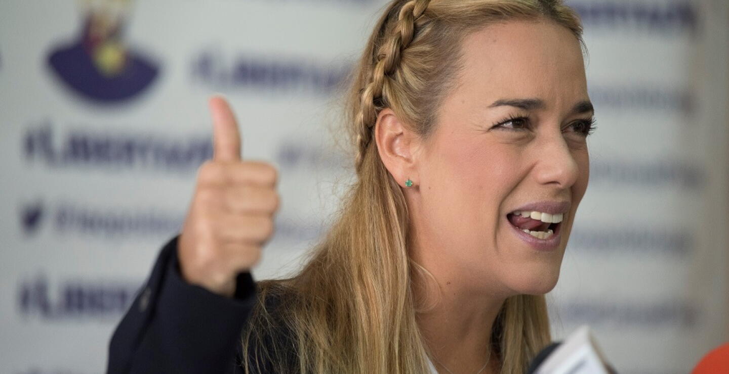 301912_BLU Radio. Lilian Tintori / Foto: AFP
