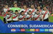 La formación titular de River Plate contra Santa Fe por la vuelta de los octavos de final de la Copa Sudamericana. 