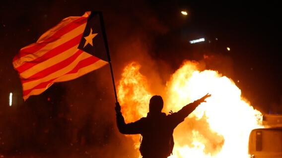 350958_Disturbios en Barcelona / Foto: AFP