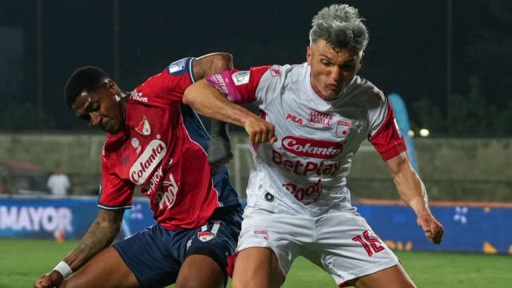 204346 Medellín vs Santa Fe: sanción por la agresión a Daniel Torres - GolCaracol