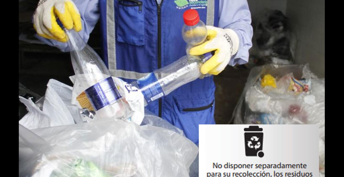 Si usted no separa los residuos orgánicos de los reciclables desde la fuente, es decir, desde su casa, puede verse expuesto a una sanción de 102.666 pesos. 