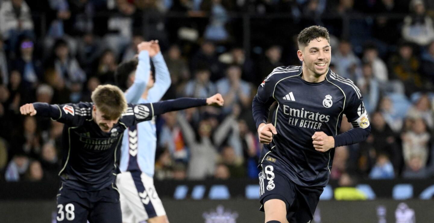 Real Madrid le ganó al Celta de Vigo en la Liga de España.