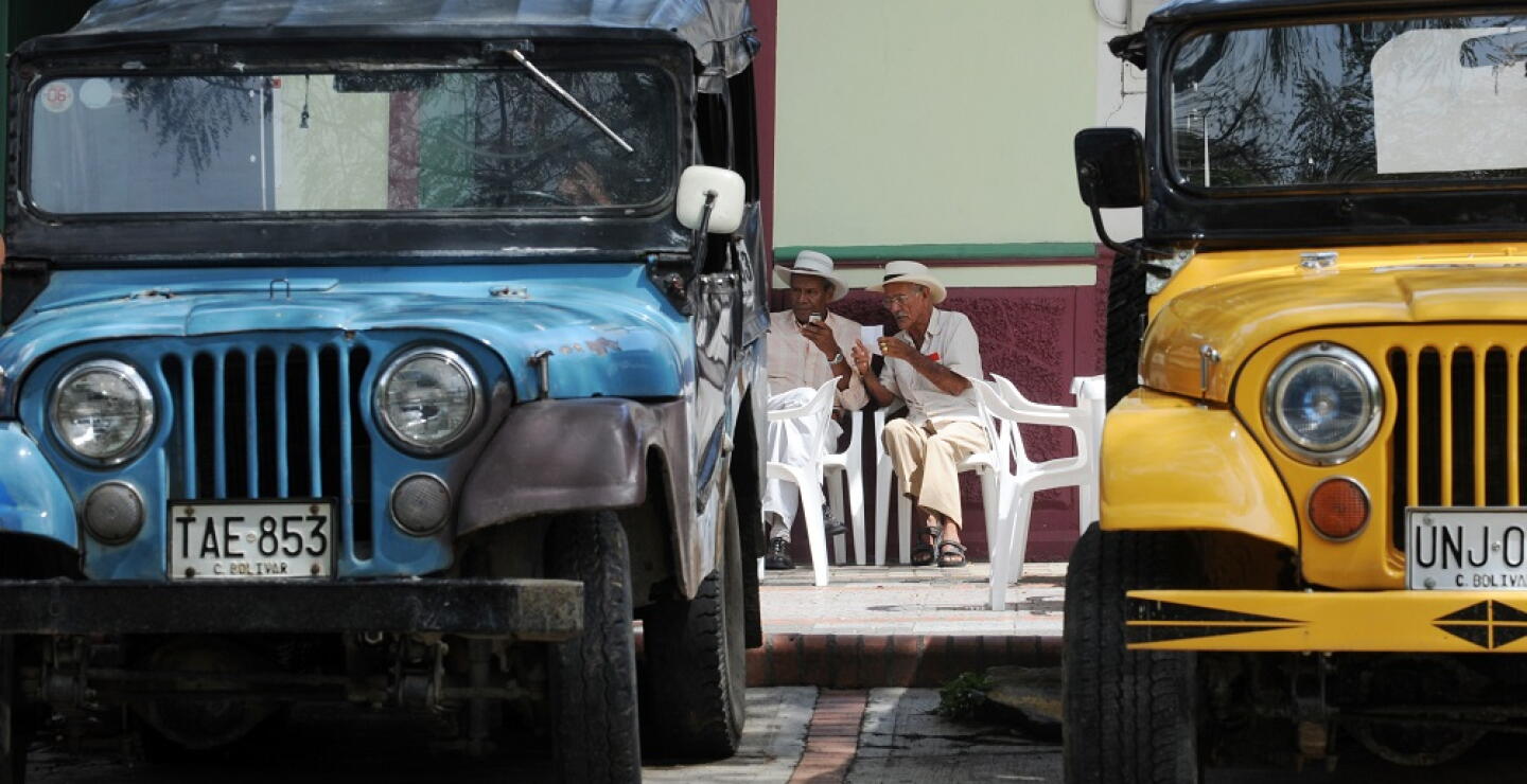 336758_BLU Radio. Jeep Willys en Colombia // Foto: AFP