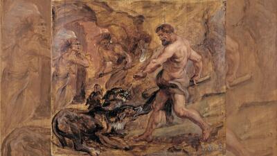 Hércules y Cerbero Hércules y Cerbero