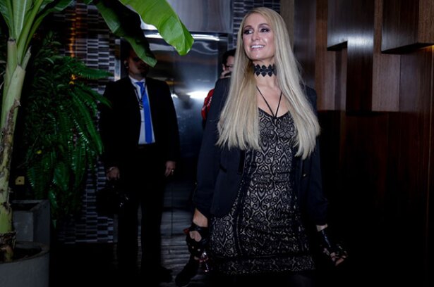Colprensa: París Hilton pasó por Bogotá
